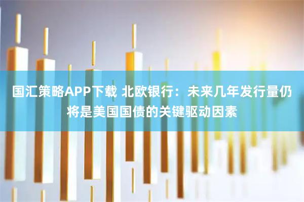 国汇策略APP下载 北欧银行：未来几年发行量仍将是美国国债的关键驱动因素